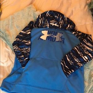 Under armour blue sweatshirt